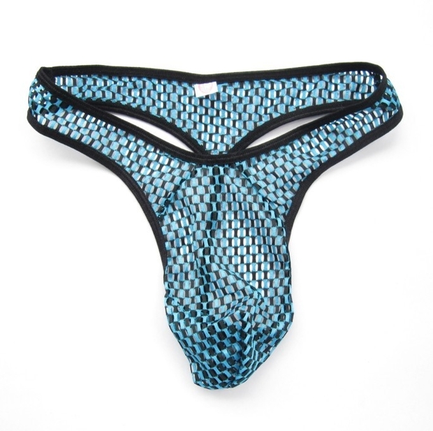 ...; 105 Blue 2 Interesting Lingerie Love Mens Net Mens New Pants Pussy Tack Underwear 